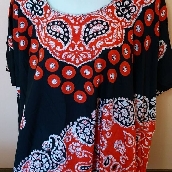 Metropolitan summer poncho art to wear OS - Picture 2 of 6